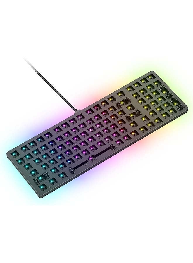 Compare Gaming Gmmk 2 Full Size 96% Barebones Frame Only  Mechanical Gaming Keyboard Frame, Full Size 96%, Aluminium, Customisable, Per Key Rgb, AmericanAnsi Layout  Black at KSA Price