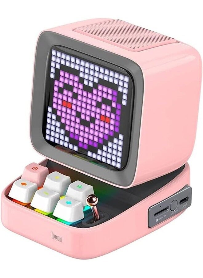Compare Divoom Ditoo Pro Bluetooth Mini Speaker  Pink at KSA Price