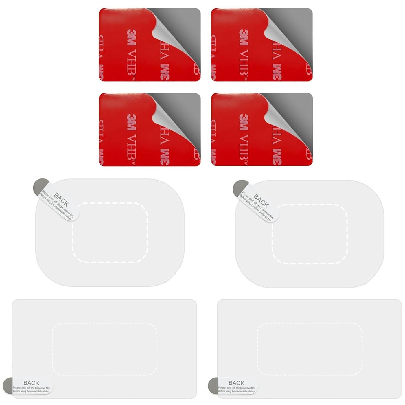 Compare 4 Pcs Dash Cam Sticky Pad,DoubleSided Strong Mounting Dashcam Sticky Pads,NoResidue Transparent Dash Cam Stickyes Pads,Dashes Cams Adhesive Pad,for Windscreen,Clear Car Window,Dashboards at KSA Price