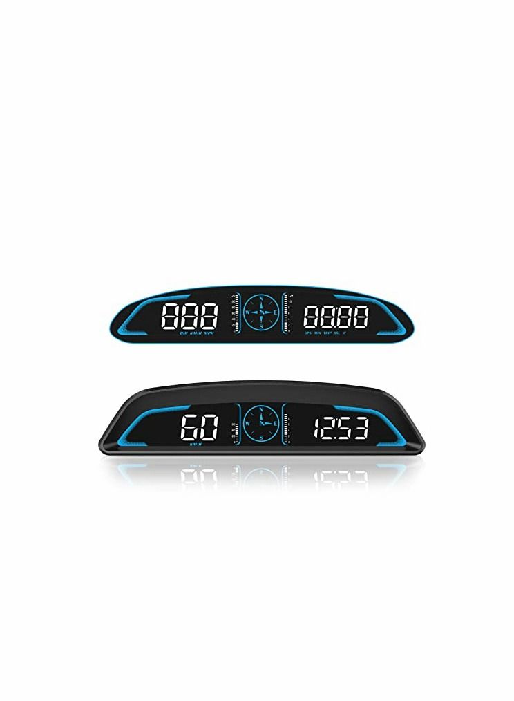 Digital GPS Speedometer Universal Heads Up Display…