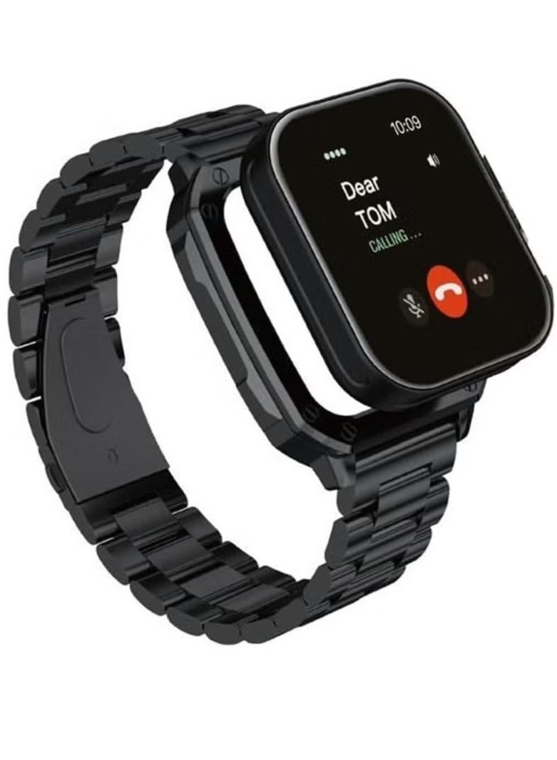 Compare Germany S3 Max Smart Watch – Includes 2 Straps, Dial Case, and Wireless Charger for Men & Boys Black at KSA Price