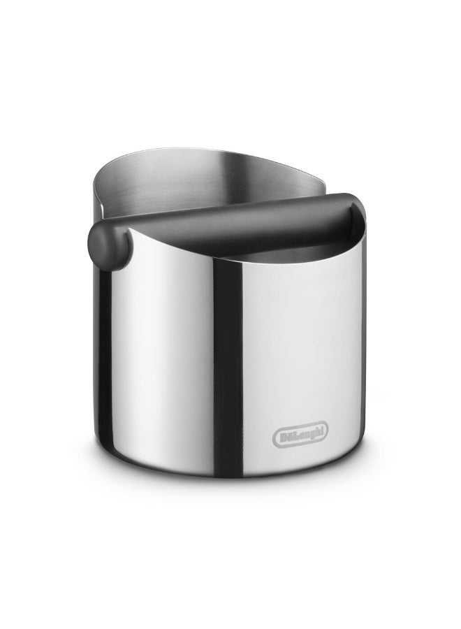 Compare DeLonghi Coffee Knock Box, Collects Coffee Grounds, Stainless Steel, Nonslip Rubber Base, Strong and Stable Body, Easy to Clean, DLSC072 at KSA Price