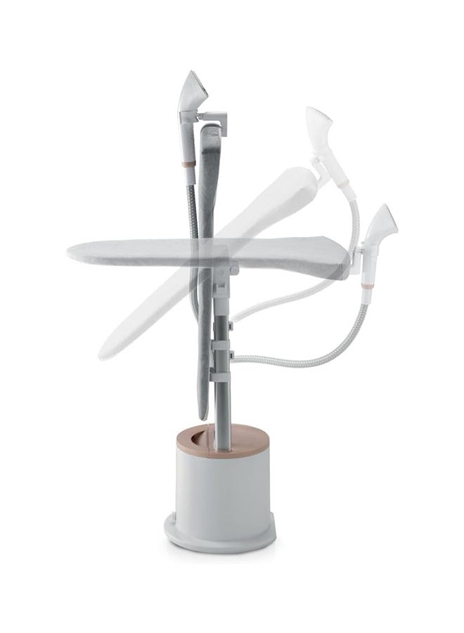 Compare Garment Steamer 2000W,  2L Tank Capacity , 50g min continues steam, Digital LCD, Adjustable Height, GSP70.300WH, White 2 L 2000 W OWGSP70.300WH white at KSA Price