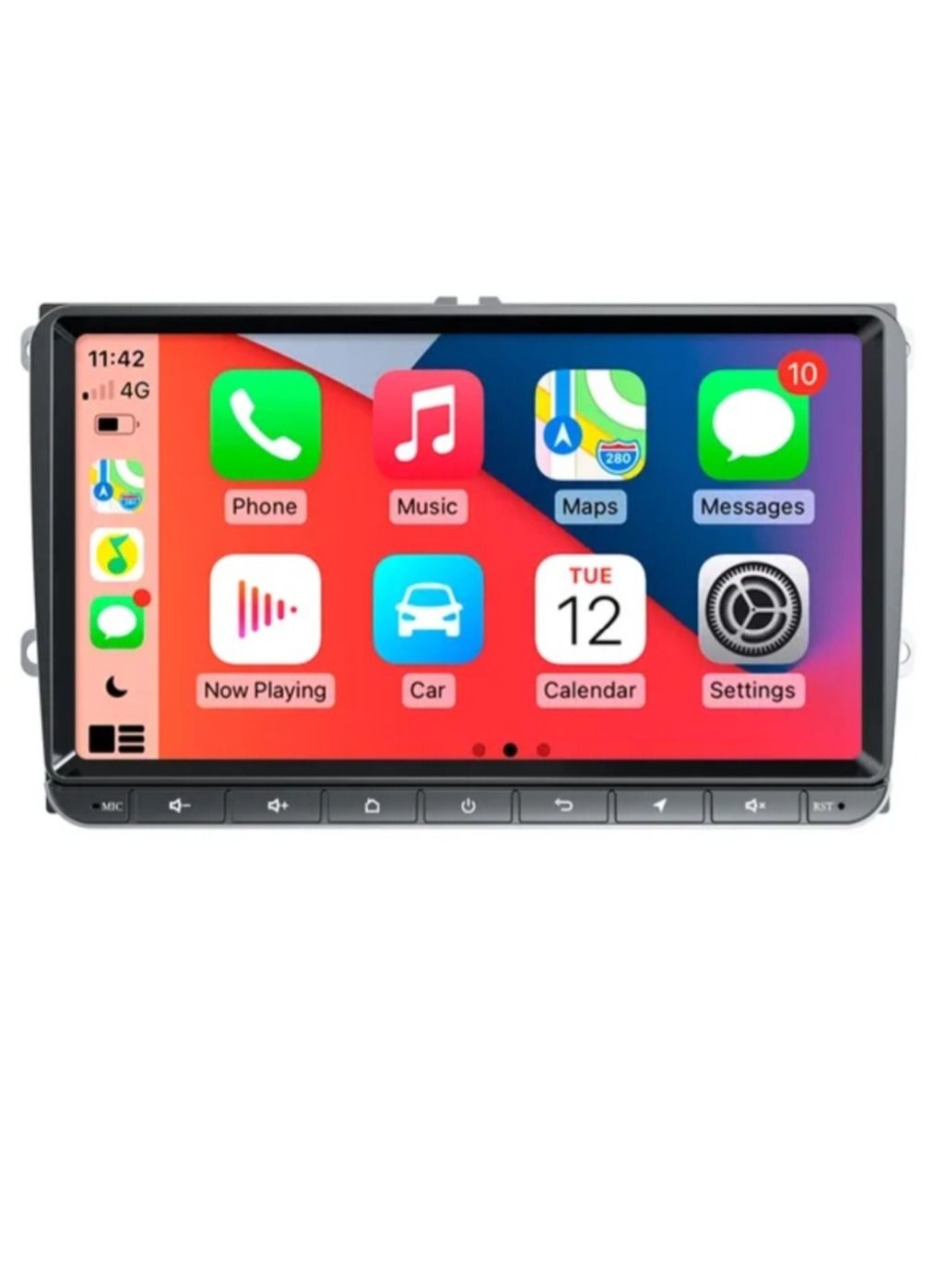 Compare Android Screen For VW Volkswagen Passat Tiguan Golf Polo Octavia Skoda Touran 4GB RAM Support Apple Carplay Android Auto Wireless SIM Card DSP AHD Camera Included Bluetooth at KSA Price