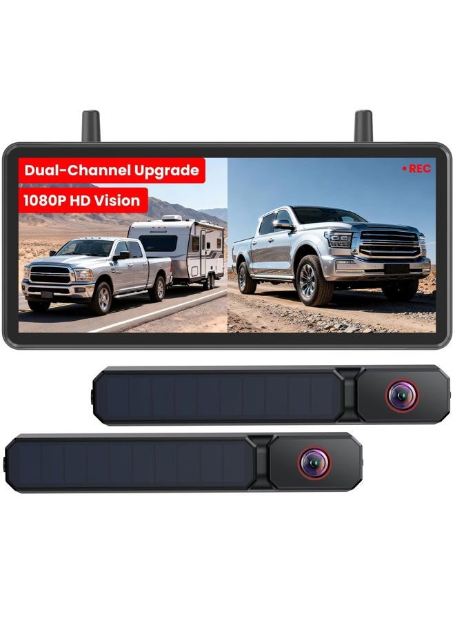 Solar Powered Wireless Reversing Camera Kit, 3…