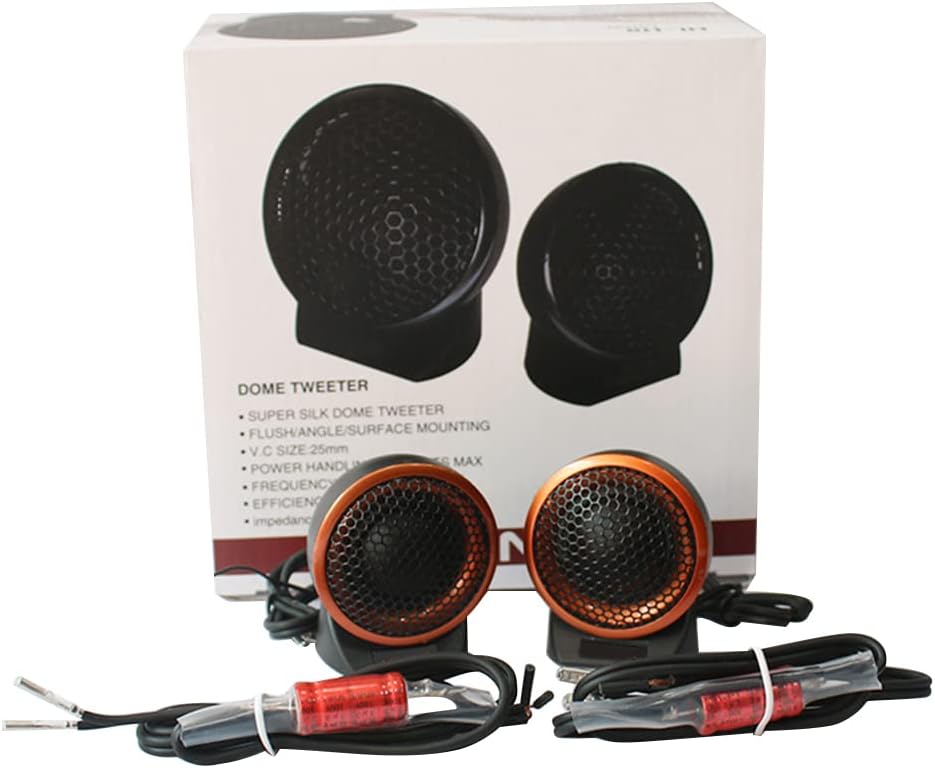 12V 120W Car Audio Speaker, 92DB Mini Car…