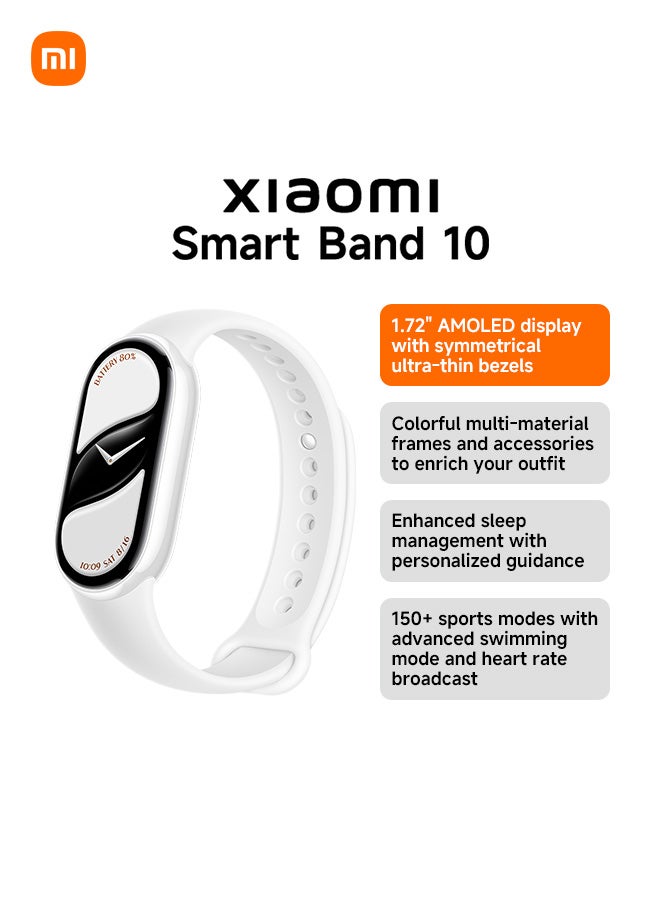 Smart Band 10 Ceramic Edition Pearl White |…