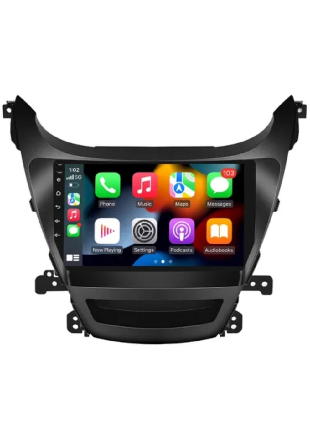Compare Android Screen For Hyundai Elantra 2014 to 2015 4GB RAM Support Apple Carplay Android Auto Wireless QLED Touch Screen AHD Camera Included SIM Card Support Navigation Offline Online Support Bluetooth at KSA Price