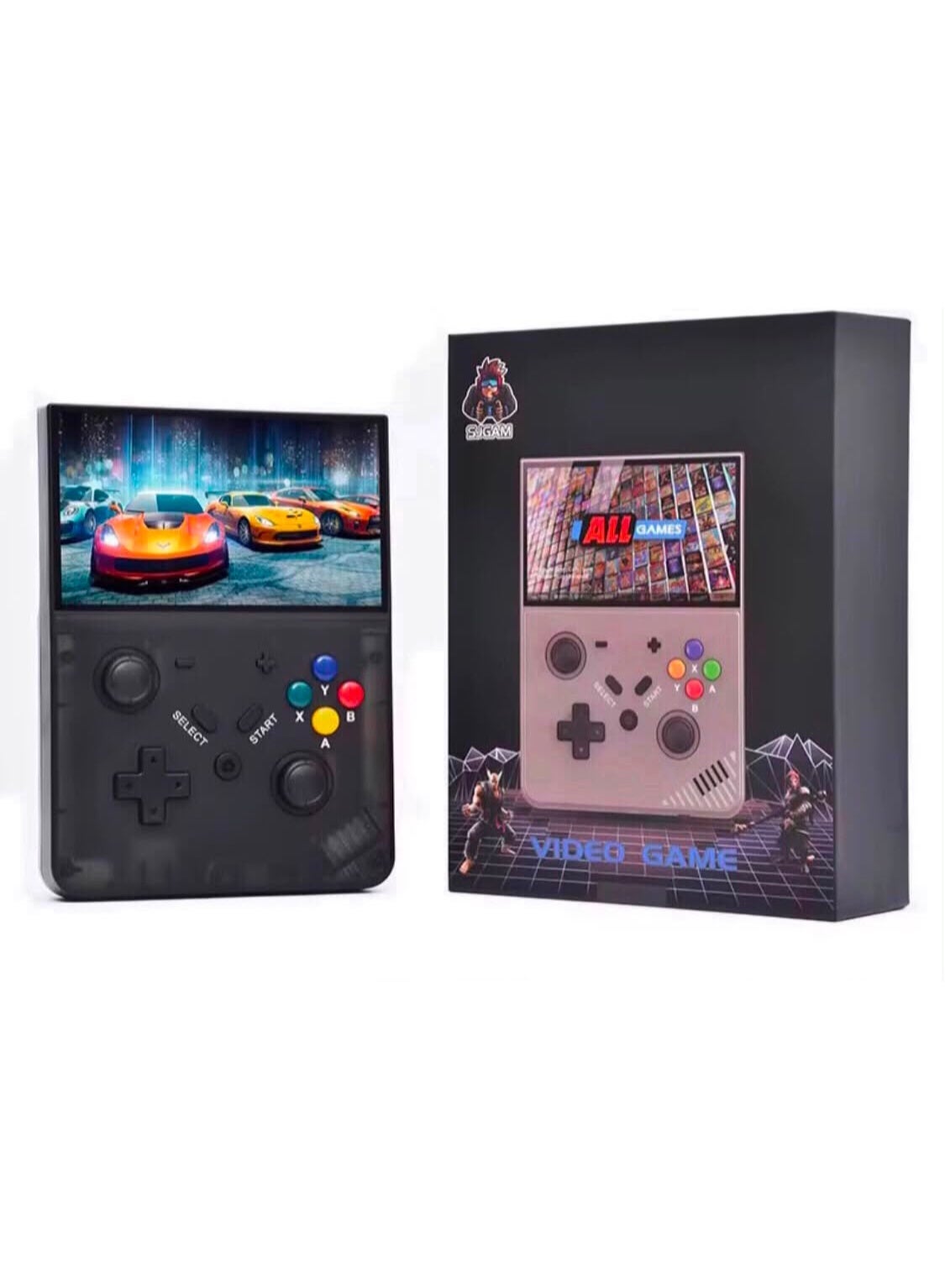 Compare M18 Retro Handheld Game Console by SJGAM – 4.3Inch HD Display, Portable Gaming Console with Builtin Games, Rechargeable Battery & Multimedia Support at KSA Price