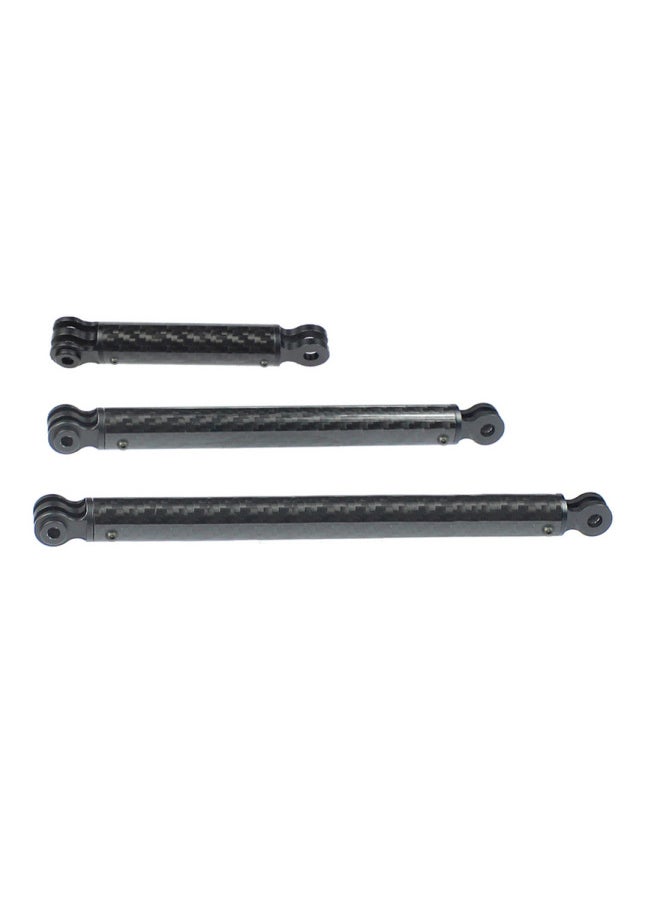 Compare For Insta360 OneXR Gopro11 Extension Arm Carbon Fiber Metal Selfie Stick Helmet Holder BracketColor:Threepiece Set 98164257mm at KSA Price