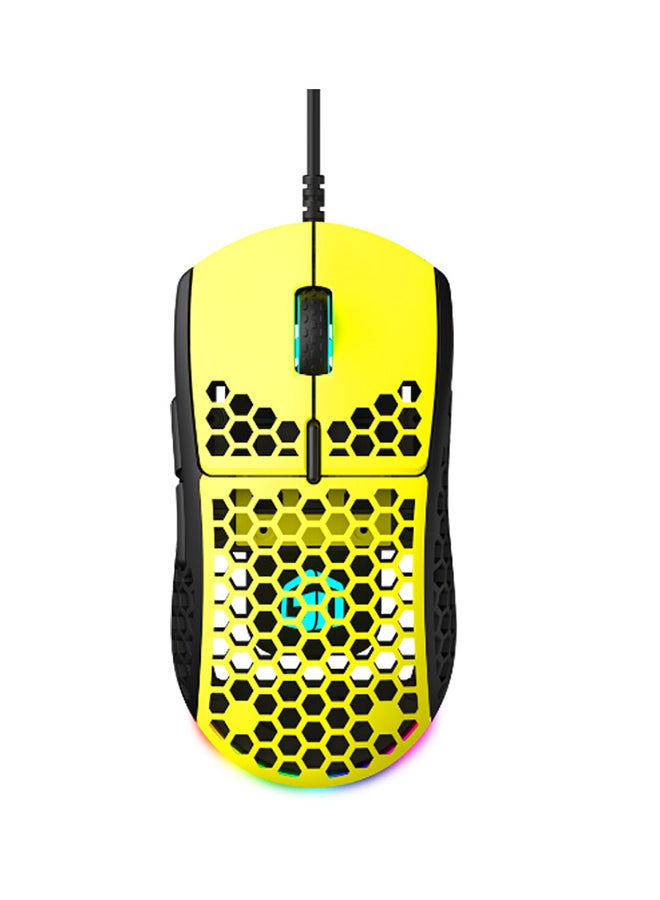 Compare GamerTek GM16 Ultralight Precision Yellow Mouse at KSA Price