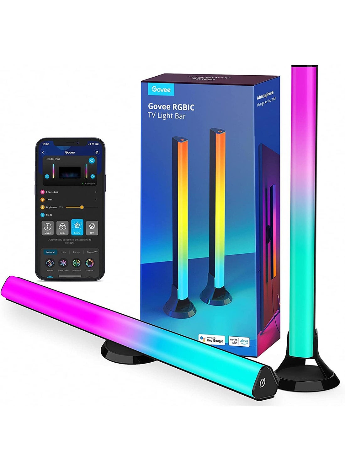 Compare Govee RGBIC TV Light Bars for 5575 inch TVs at KSA Price