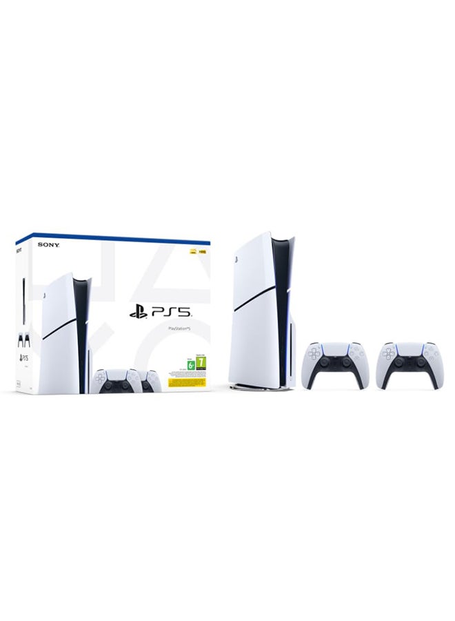 Sony PS5 Slim (Official Version) Console Disc Bundle…