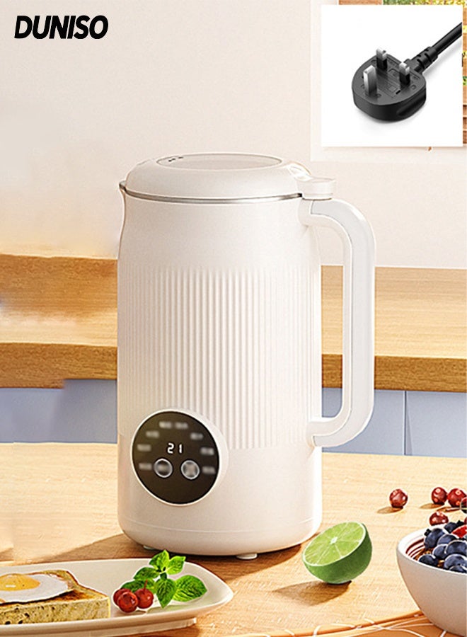 Compare Soy Milk Maker, 1200ml Soy Milk Maker Machine, with 10 Blades, Nut Milk Maker Machine for Homemade PlantBased Milk, Oat, Soy, with Delay StartKeep WarmBoil Water ﻿ at KSA Price