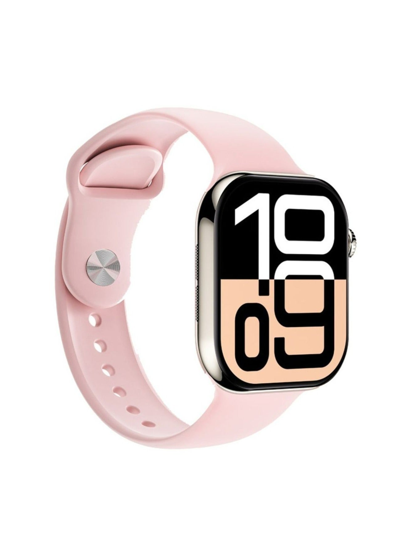 Compare Ultimate10 46mm Smart Watch with Voice Assistant, Bluetooth Calling, Double Tap Function, Heart Rate Monitoring, ChatGPT Support, 23 Days Working Time & 10 Days Standby Time, 3 Hours Charging Time  Rose Gold at KSA Price