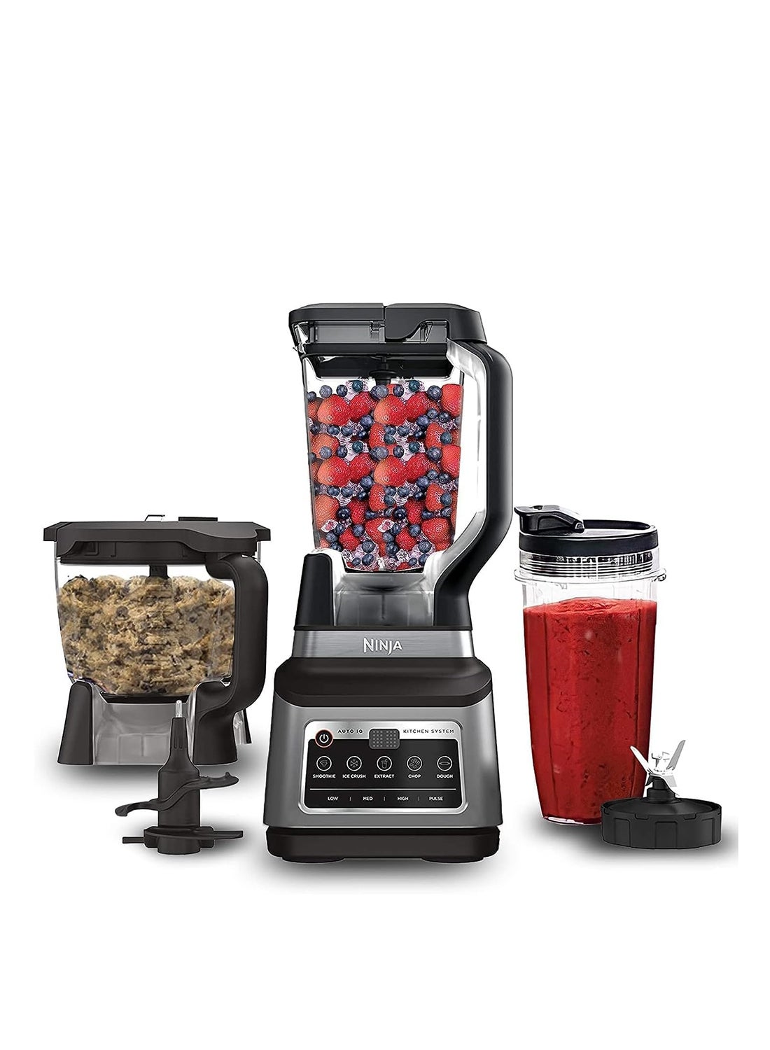 Compare Professional Plus Kitchen System BN801, 1200W Blender with AutoiQ, Food Processor 2 L 1200 W BN801ME grey at KSA Price