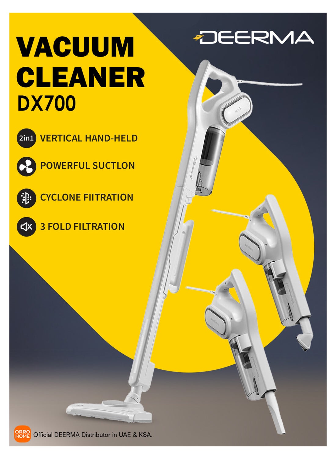Ultra-Portable Handheld Vacuum Cleaner – Lightweight…