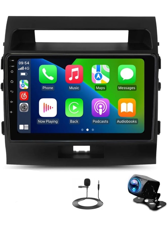 Compare Android Car Stereo Screen For Toyota Land Cruiser LC200 20082015 GXR With CarPlay Android Auto Wireless WiFi DSP AHD Camera Included Fast Interface 2+32GB Carplay at KSA Price