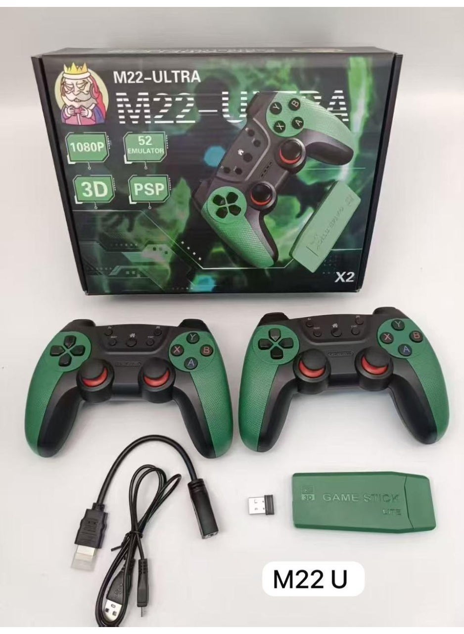M22 Ultra Game Stick Lite 4K HDMI Retro Video…