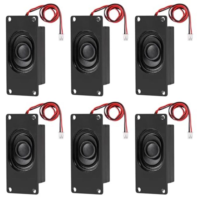 Compare 6Pcs Speakers 3 Watt 8 Ohm Mini Speaker 8Ohm 3W Loundspeaker Micro Speaker With JstPh2.0 Interface Compatible With Small Electronic Projects at KSA Price