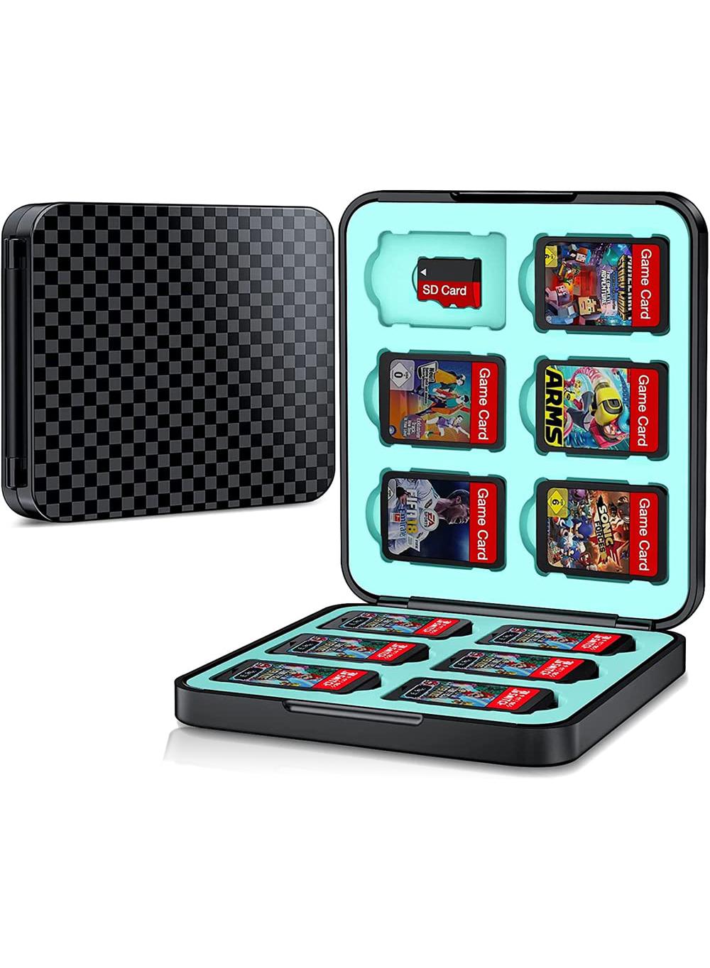 Switch Game Case Holder - Protects 12 Game Cartridges,…