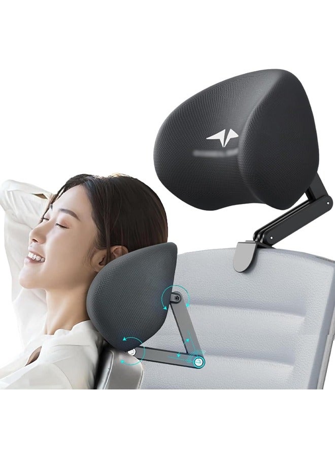 Compare Adjustable Ergonomic Office Chair Headrest，Universal Height and Angle Adjustable Memory Foam Headrest，Neck Support Cushion Clip on，Easy Installation，for Office Chairs, Gaming Chairs, Recliners, and Car Seats at KSA Price