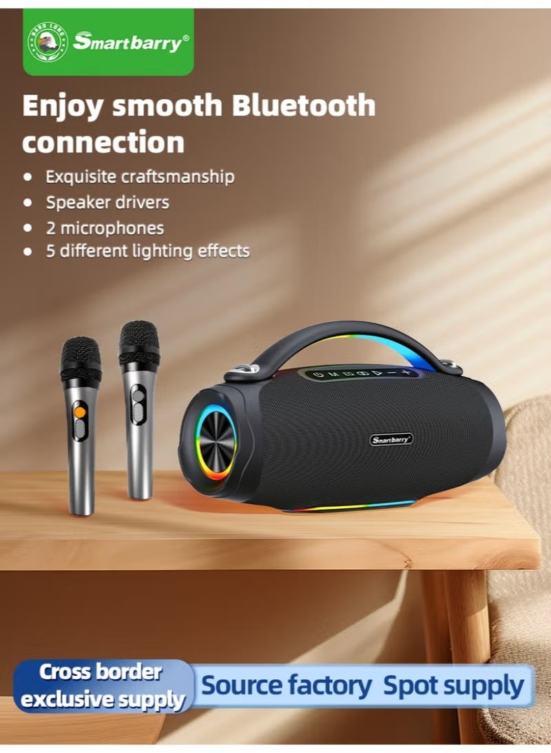 Smartbarry M92 Wireless Karaoke Speaker with Dual…
