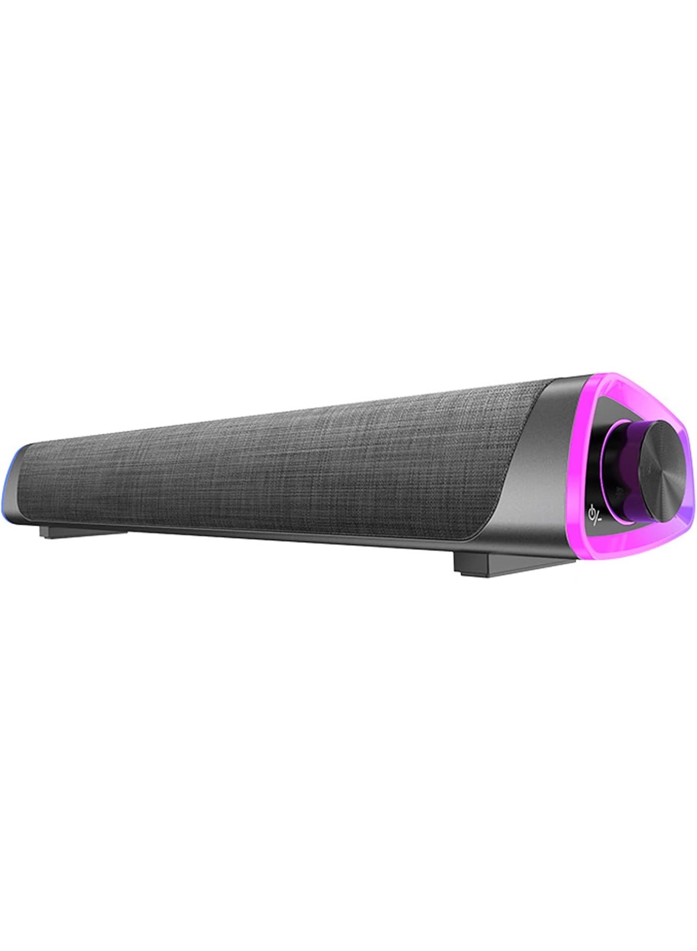 Compare USB Wired Computer Speaker, RGB Computer Sound Bar Desktop Speaker, 3D Stereo Surround Sound Box with Volume Knob 3.5mm Audio Input for Desktop PC Laptop Smartphone Tablet at KSA Price