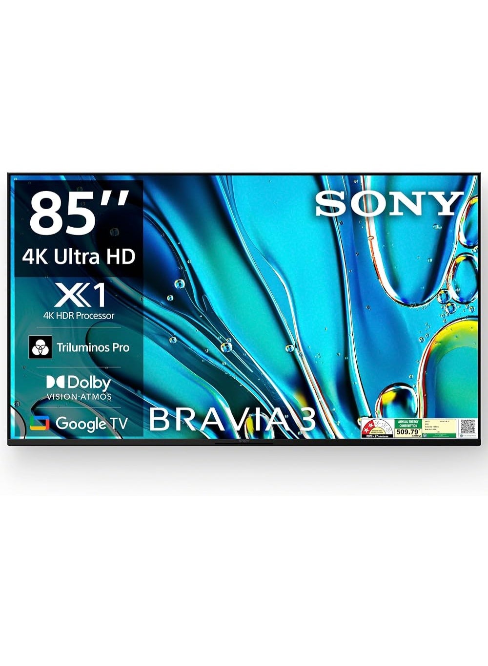 Compare 85inch 4K Ultra HD display — Enjoy a large, immersive screen with sharp and detailed picture quality. 85S31D black at KSA Price