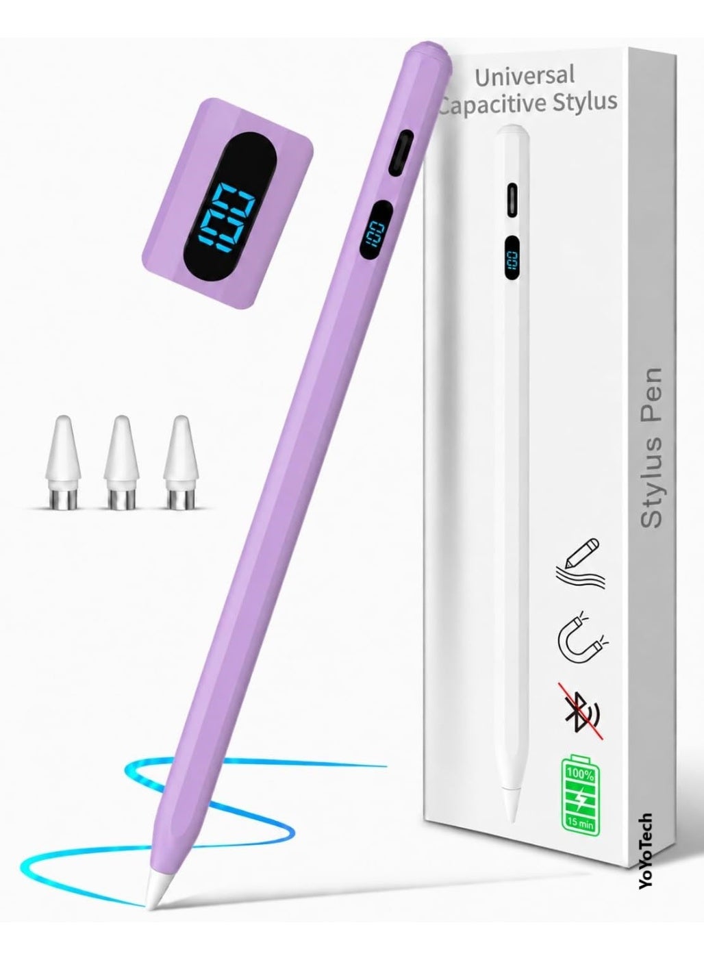 Stylus Pen 15 Min Fast Charge Universal Stylus…