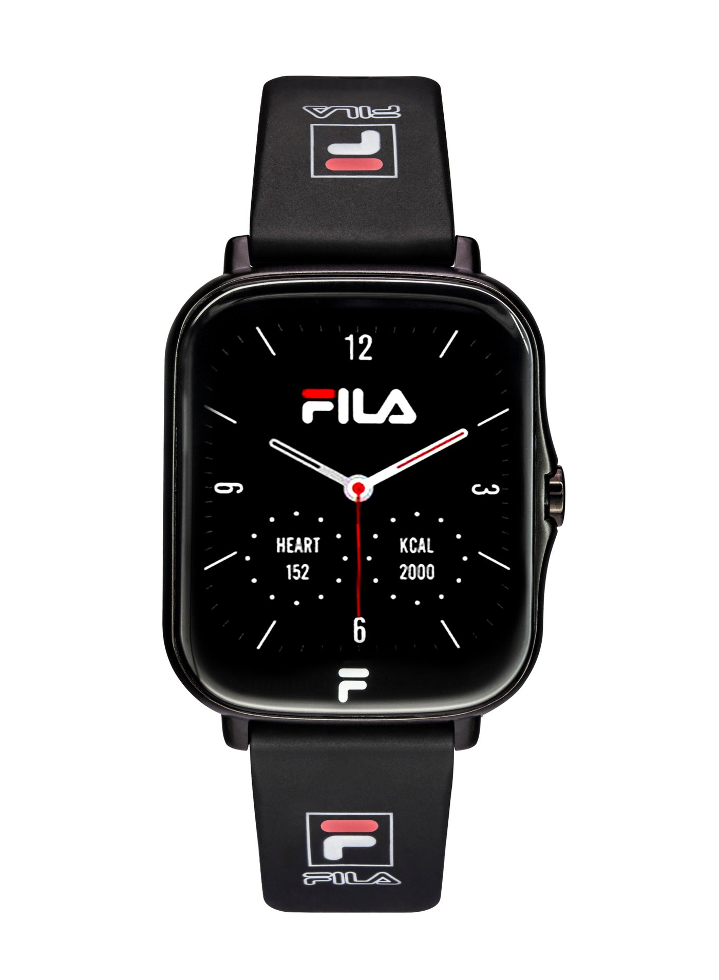 Compare Fila Unisex Smart watch With Black Silicone Strap, SW24B, size 45mm at KSA Price