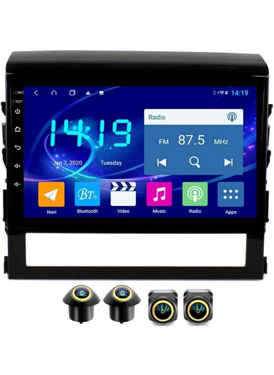 Compare Android Car Stereo for Toyota Land Cruiser 20162020 4GB RAM 64GB ROM Support Carplay, MLink WiFi BT, Radio GPS, 10 Inch IPS.QLED, Screen with 360D Camera Included at KSA Price
