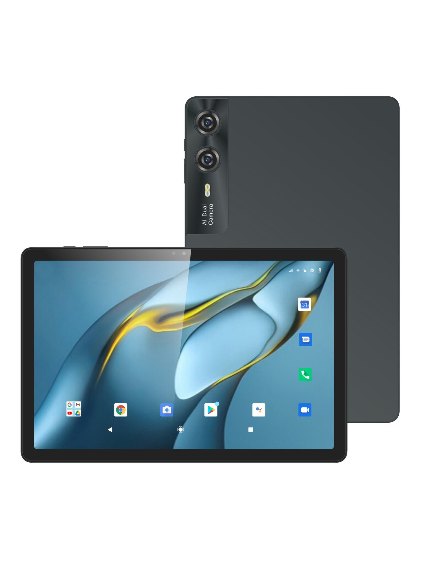 Compare 10.95 Android 14 Tablet PC with Wireless Touchpad Keyboard 8GB RAM 1TB Storage 5G Dual SIM IPS Display WiFi GPS Bluetooth Kids And Family Tablet CM11000 Plus Black at KSA Price