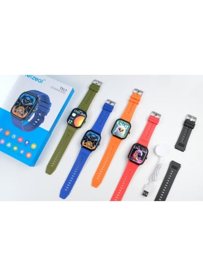 T1 1.5-Inch AMOLED Smart Watch with IP67 Waterproof,…