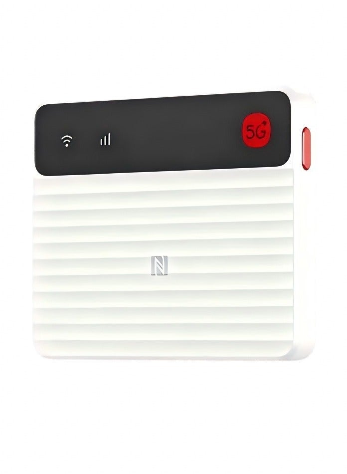 Compare 5G Portable Router F50 Pro,DualBand  with WiFi 6, NFC, Dual SIM, 2.4 GHz + 5 GHz, for Home, Work, and Travel white at KSA Price