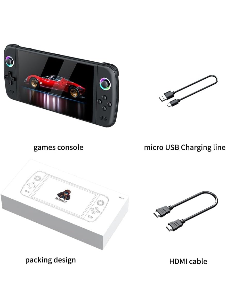 M27 Retro Handheld Game Console, 7-inch IPS…