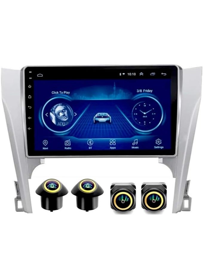 Compare Android Car Stereo for TOYOTA CAMRY 20122014 4GB RAM 64GB ROM Support Carplay, MLink WiFi BT, Radio GPS, 10 Inch IPS.QLED Touch Screen, Fast interface with 360D Camera Included at KSA Price