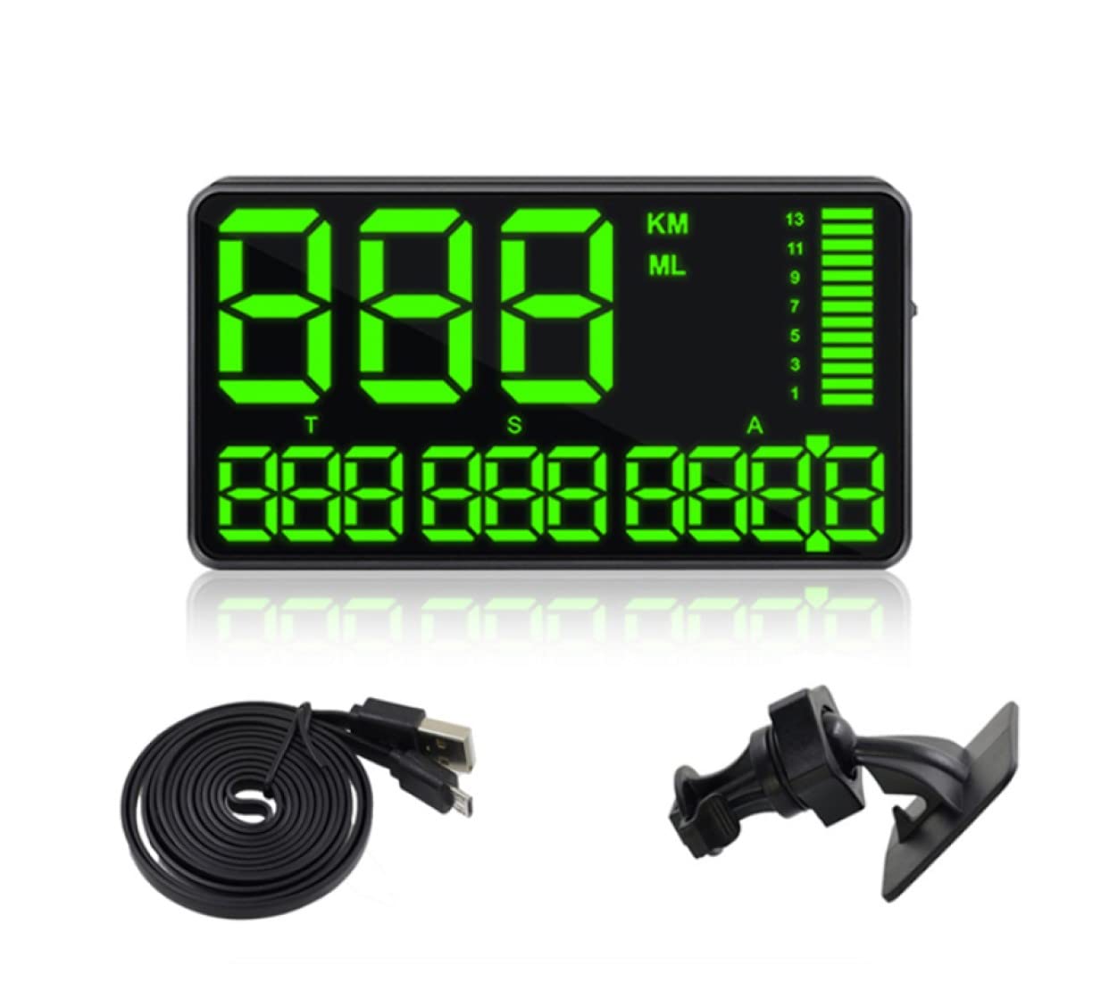 Compare COOLOUS 5.5 Universal HUD GPS Speedometer at KSA Price