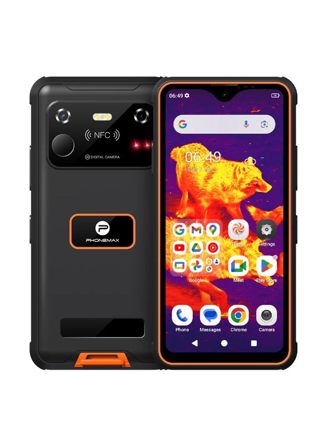 Compare Dolphin Connect, Phonemax R4 GT, Rugged Smartphone, Thermal Imaging Camera, 8GB RAM, 128GB Storage, MediaTek Helio G99, 4.3 Inch Display, 64MP Camera, Android 14, 4G LTE, IP68, IP69K, MILSTD810H, NFC, Wireless Charging at KSA Price