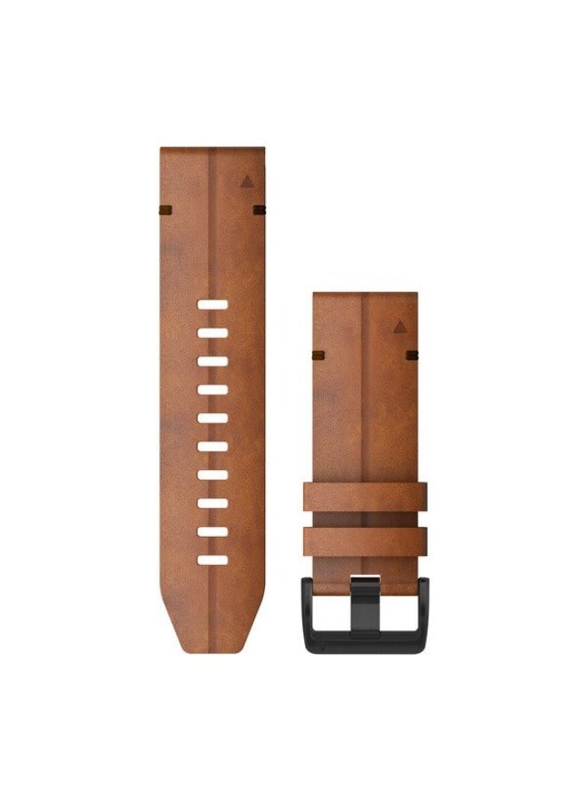 Compare GARMIN FENIX 6X QUICKFIT BAND CHESTNUT LEATHER Chestnut at KSA Price