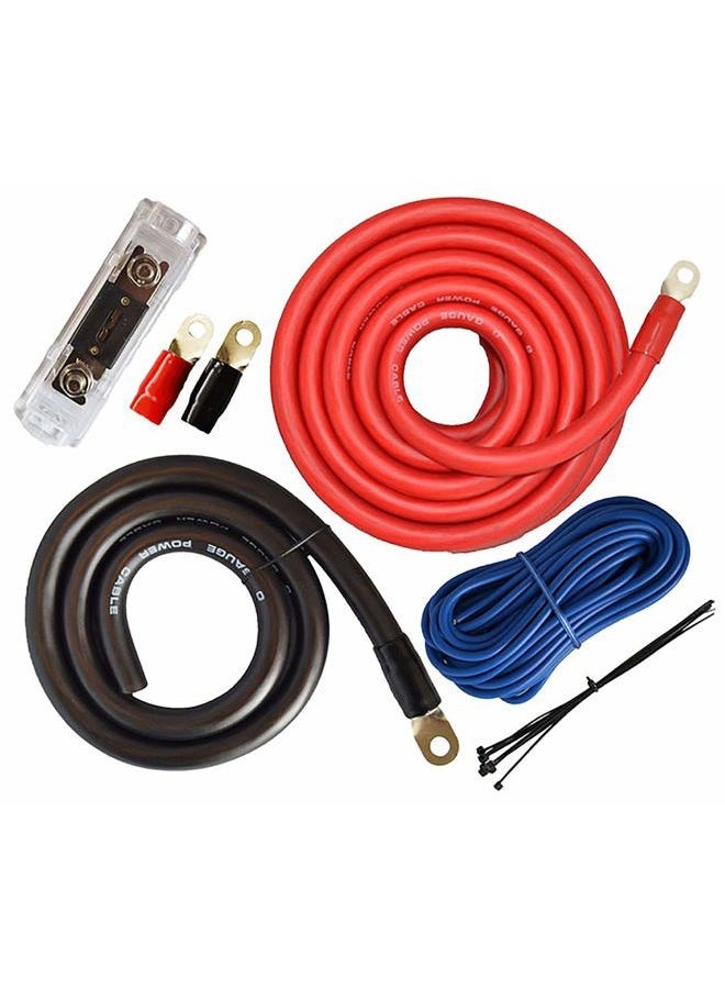 Connected 0 Gauge Power Only Amp Kit Amplifier…