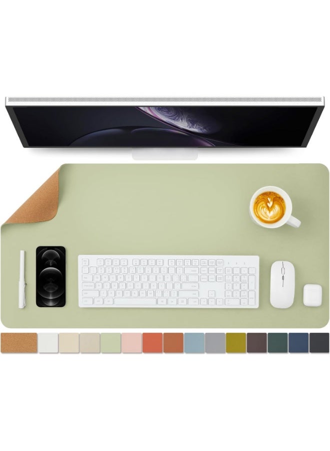 Large Desk Pad, Non-Slip PU Leather Desk Mouse…