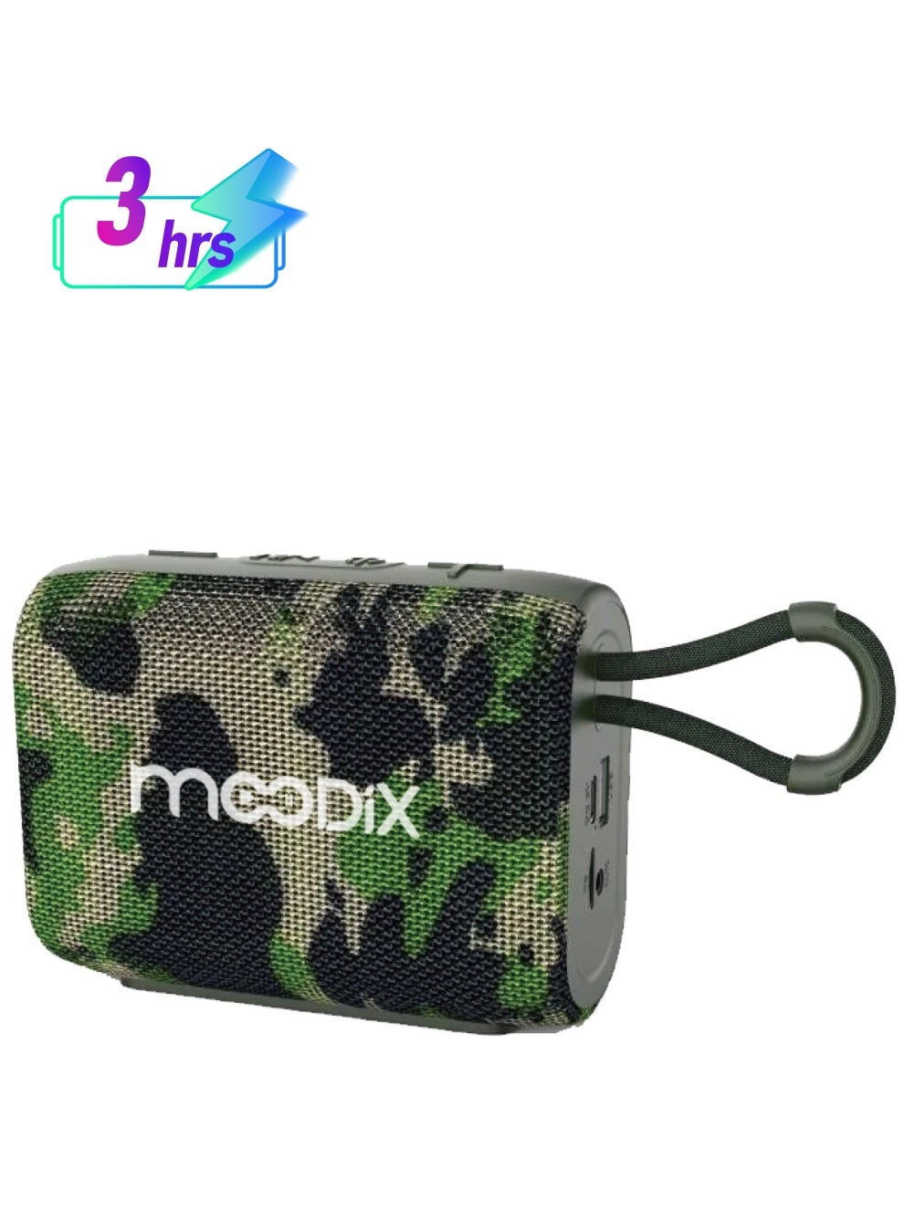 Compare Moodix KI23TM02 Bluetooth Speakers with TF Card Holder, Camouflage at KSA Price