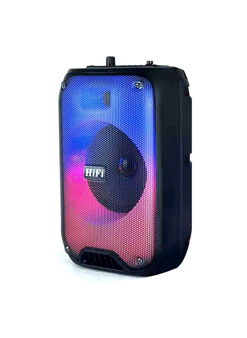 Compare Party Speaker With Bluetooth Portable KTV Singing  Audio Speaker Flame Light  Dancing Speaker 10W at KSA Price