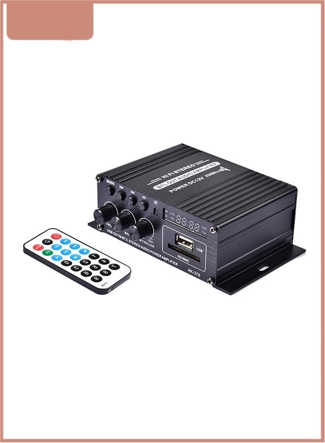 Compare 12V Amplifier HiFi Car Stereo Music Receiver FM MP3 PowerAmplifier at KSA Price