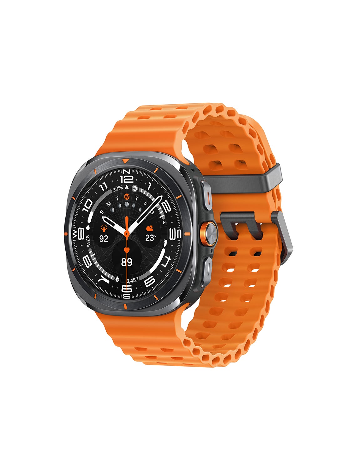 Compare Galaxy Watch Ultra 2025 47mm UAE Version  LTE Smartwatch, 64GB Storage, Durable Titanium Casing, Cushion Design, Quick Button, AlPowered Health Monitoring  Titanium Gray Titanium Gray at KSA Price