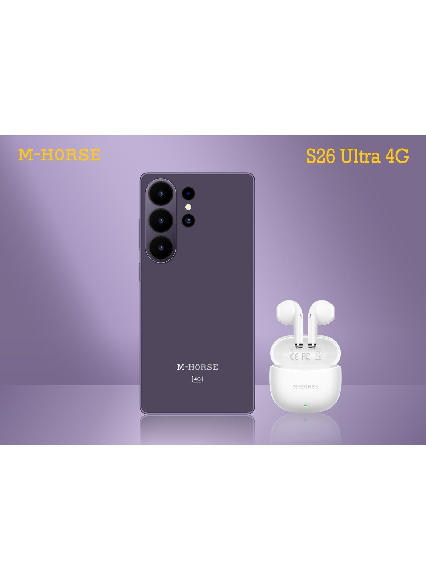 M-Horse S26 Ultra 4G Smartphone, 6.8