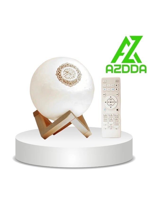 Moon Lamp Quran Speaker with App Control | 7-Color…