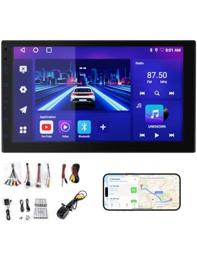 Compare 2DIN Android 13 Car Stereo with Wireless CarPlay & Android Auto | 2GB RAM + 64GB | 7910.1 Inch Sizes | 50Wx4 HiFi Sound at KSA Price