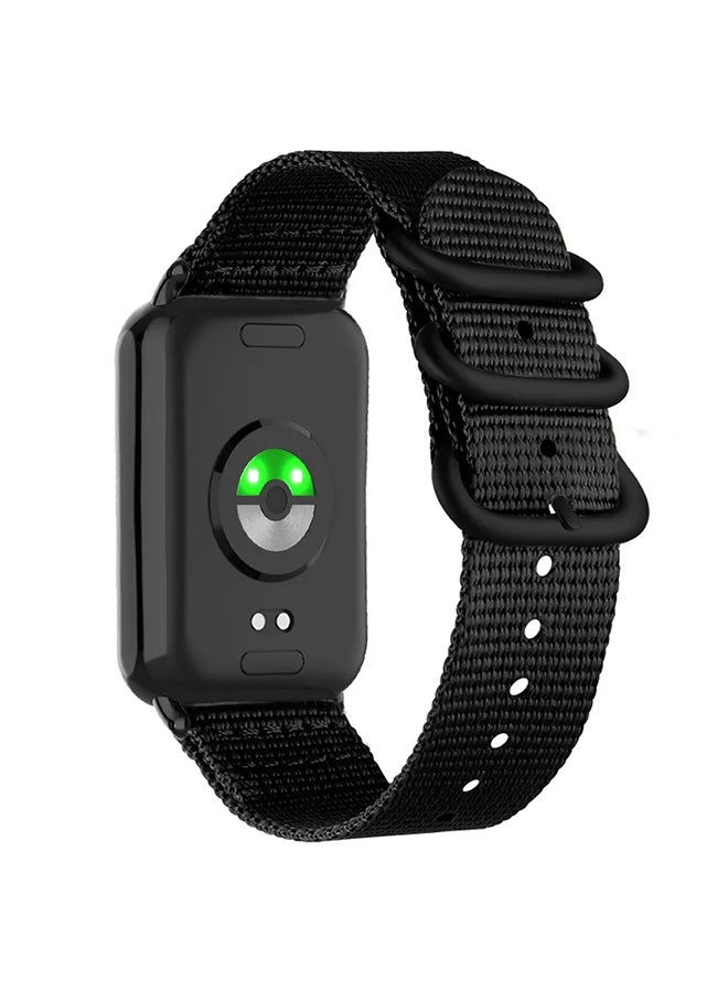 Woven Nylon Strap Compatible With Xiaomi Smart Band…